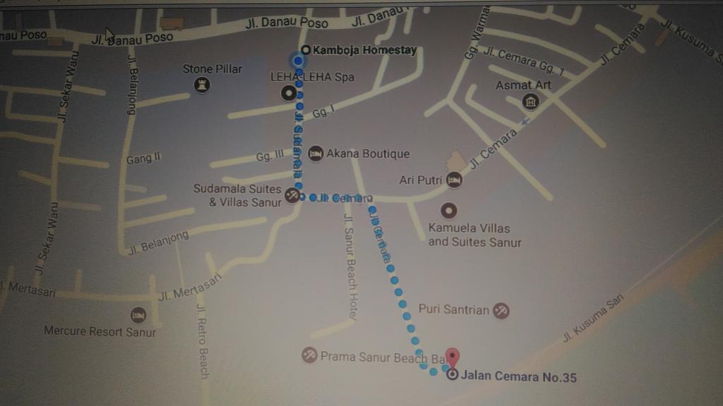 Kamboja Homestay Sanur Екстериор снимка